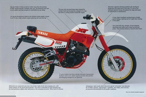 Graphic kit for yamaha - yamaha, xt