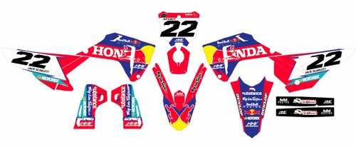 Kit grafico decalcomanie honda - grafico/decalcomanie,