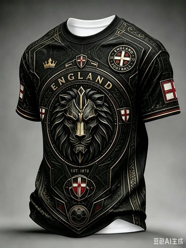 Shirt inghilterra leone - t-shirt,