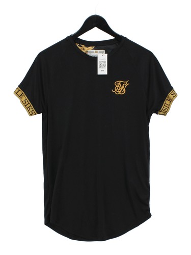 Shirt uomo siksilk nera - t-shirt, m