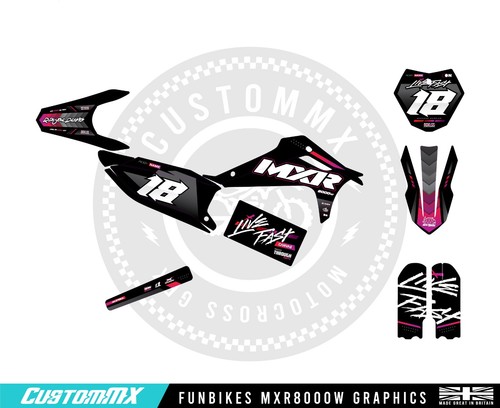 Custommx kit grafico per bici - grafico,