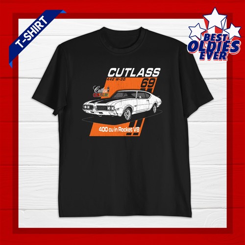 Shirt grafica cutlass 442 - grafica,