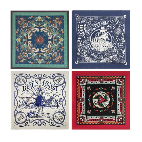 Set bandane 100 - set, 100%