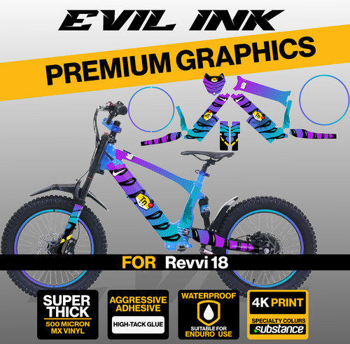 Kit grafico revvi - kit,