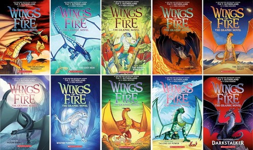 Wings fire graphic novels - wings,