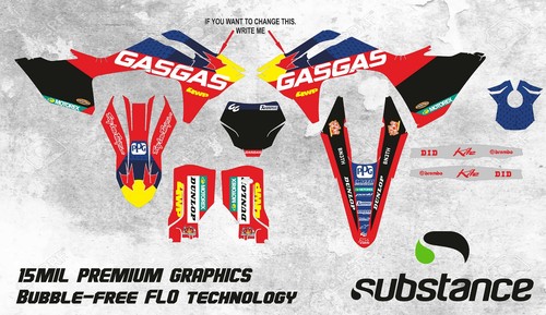 Kit grafica gasgas 2024 2025 - kit,