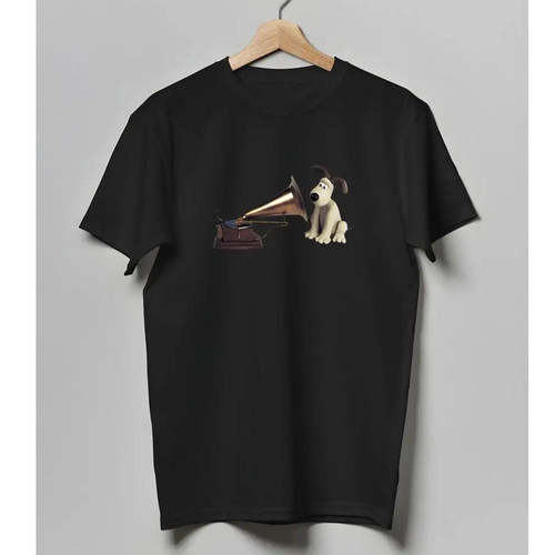 Shirt nera grafica - nera, wallace