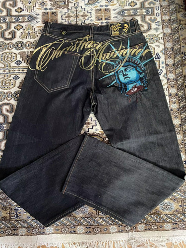 Statua jeans donna y2k - y2k, grafica